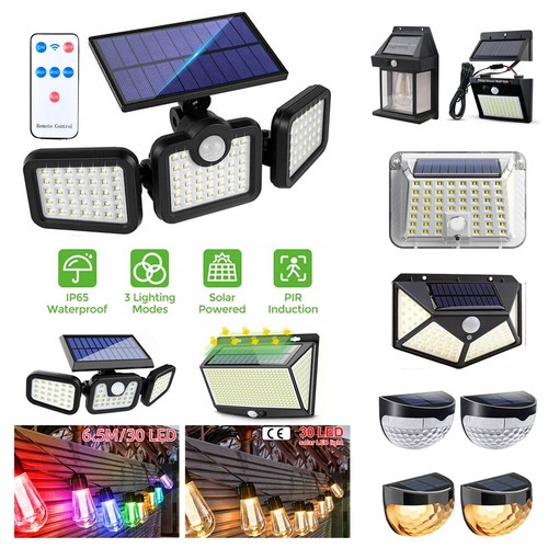 Led solarleuchte wandleuchte - led,