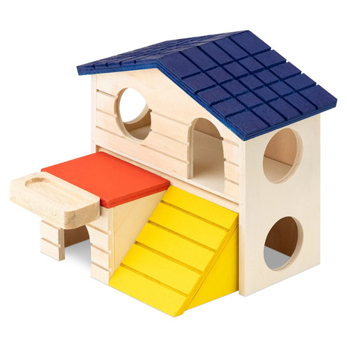 Navaris hamsterhaus holz - holz, 2