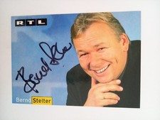 Bernd Stelter - RTL - original Autogramm - ca. 10x15cm - Autogrammkarte