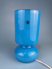IKEA Nachttischlampe  LYKTA Design Klassiker Blau TOP ZUSTAND!