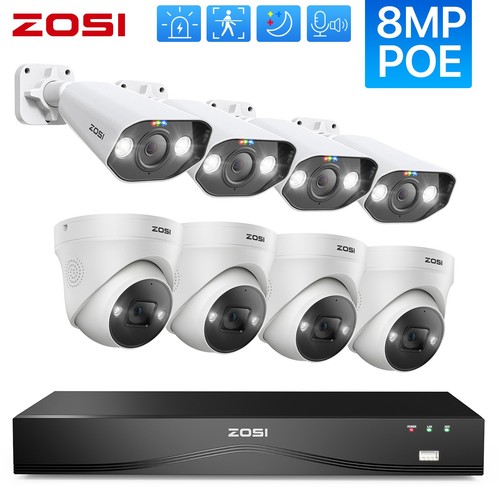 Zosi 8mp poe - 4k,