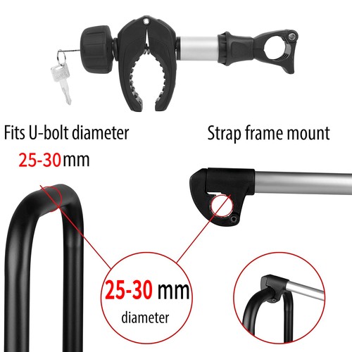 Rahmenhalter kurz 25cm - , Ø
