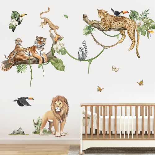 Wandtattoo dschungel tiere - dschungel,