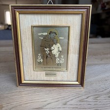 Vintage Bild Heiliger Antonius