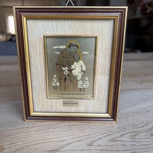 Vintage bild heiliger antonius - heiliger,