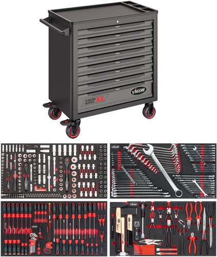 Vigor werkstattwagen series - werkstattwagen, xl