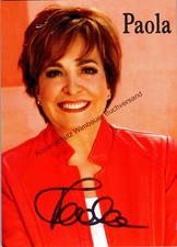 Original Autogramm Paola Felix