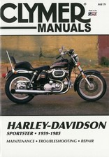 Clymer Handbuch: Harley-Davidson Sportster 1959-85  Reparaturanleitung/Reparatur