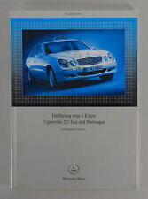 Werkstatthandbuch Einführungsschrift Mercedes E-Klasse W211 Taxi + Mietwagen