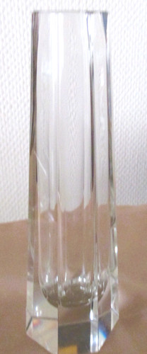 Czech glass blockvase bohemia - blockvase,