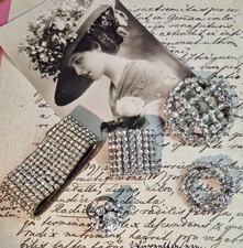 Vintage modeschmuck strass - vintage,