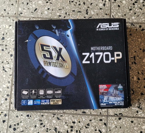 Asus z170 mainboard ovp - z170-p,