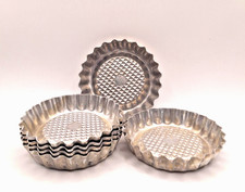 6x DDR Tortelettes Form Backform Alu Aluminium Ostalgie Camping Küche 1069