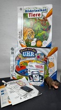 tiptoi Ravensburger Wissen&Quizzen Bilderlexikon TIERE Rund um die Uhr Ladekabel
