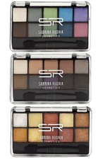 AUSWAHL 3 Stück Lidschatten Palette à10 Farben Sabrina Rudnik Kosmetik €3,00/10g