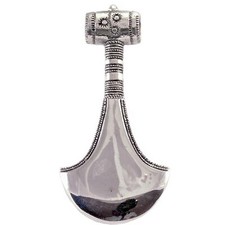 925 Silber Kelten Axtamulett