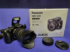 Panasonic LUMIX DMC-G3K 16,0 MP Digitalkamera - Schwarz (Kit mit ASPH 14-42mm...