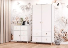 Drehtürenschrank und Kommode