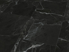 Klick-Vinylboden Hochglanz-Fliese Schwarz Marmor XL mit Trittschall ab 20,99/m²