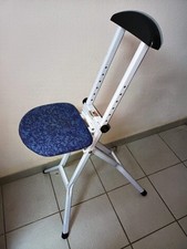 FRAMAR Nello Bügelstuhl höhenverstellbar Stehhilfe Sitzhilfe Stehsitz Stehstuhl