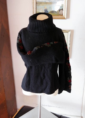 Pullover schwarz rollkragen - pullover,