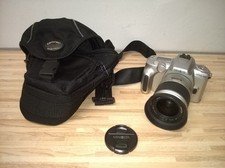 Minolta Dynax 40 mit 28-100mm Objektiv Analog Kamera Fotoapparat mit Tasche