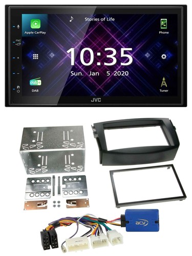 Jvc dab 2din mp3 - jvc,