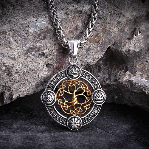 Halskette yggdrasil baum des - halskette,
