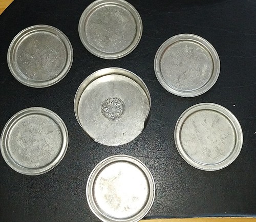 Zinnuntersetzer set sks - set,