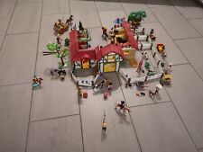 Playmobil Pferdehof 6926 mit sehr vielen Erweiterungen, gebraucht, Top
