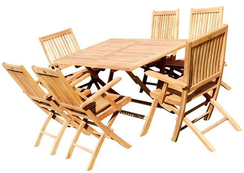 Echt teak gartneset - echt,