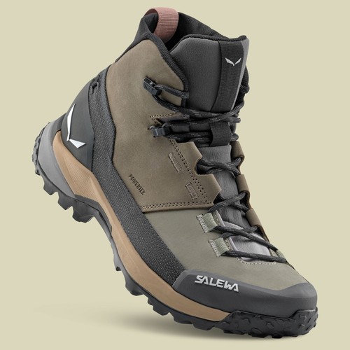 Salewa puez leather mid ptx - leather,