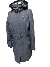 W1  Yackpot:     Regen Outdoor Parka Mantel grau L