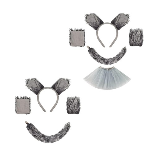 Wolf kostüm set - set, für