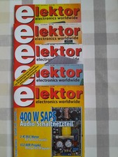 ELEKTOR Zeitschrift elektor aus dem Jahr 2008 - 5 Hefte, guter Zustand, gebr.