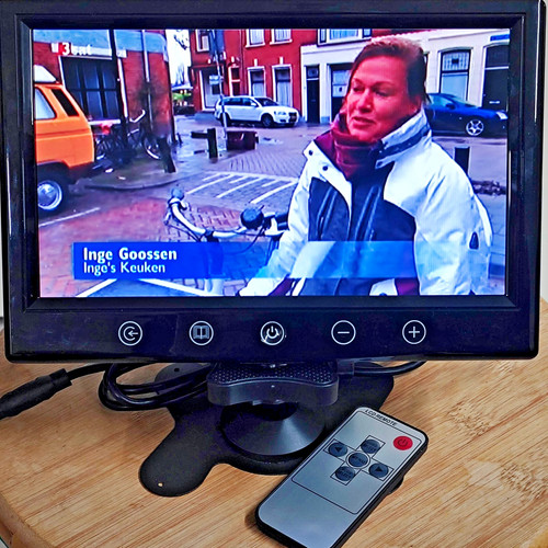 Tft monitor 8cm mit 2 - monitor, (9")