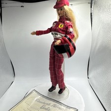 Barbie, Scuderia Ferrari,  Sammler Edition, Rarität Certifikat, Komplett, Gut