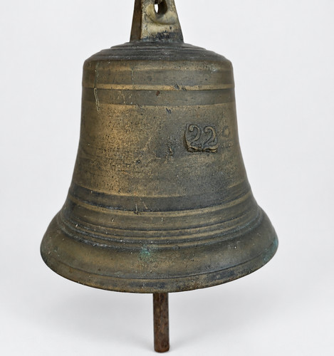 Alte messingglocke - 22, –