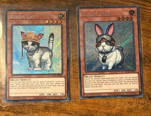 Yugioh rettungskatze - rettungskatze, +