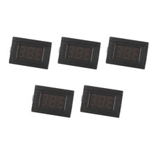 5x Digital Voltmeter 4,5V -