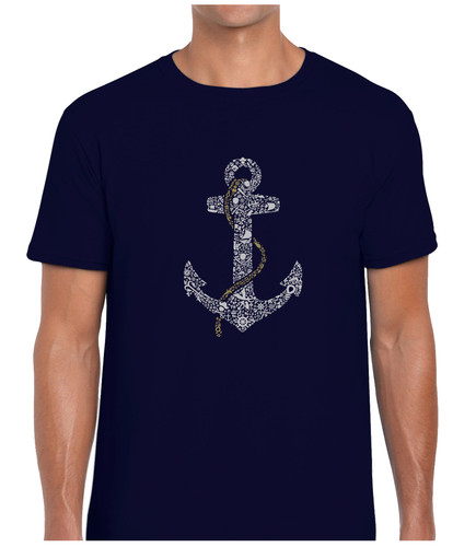 Anchor design herren shirt - herren, t