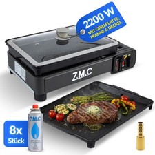 ZMC 2in1 Gasgrill Tischgrill
