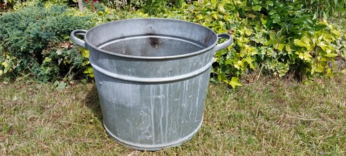 Xxl runder zinkkübel runde - xxl, zinkkübel,runde