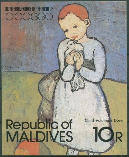 Malediven 1981 pablo picasso - 1981,