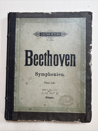 Alte klavier noten beethoven - alte,