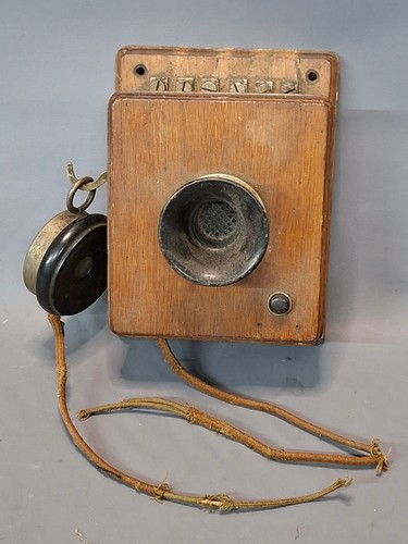 Antikes wandtelefon 1900 - wandtelefon, um
