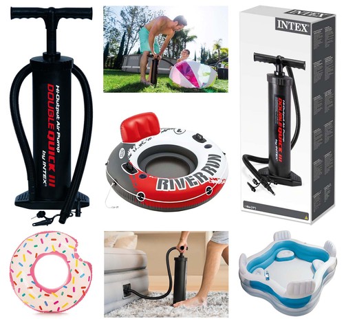 Intex luftpumpe double quick - luftpumpe,