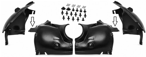 Radhausschale clips vorne - +,