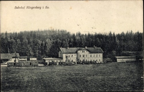 Klingenberg erzgebirge - ak,