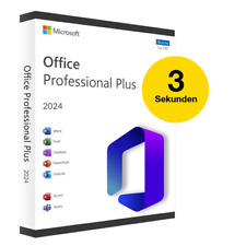 MS Office 2024 Professional Plus Vollversion Key Sofort Email Versand